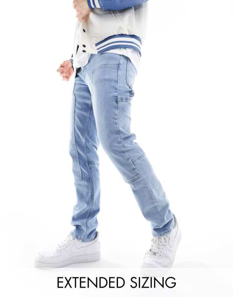 Light blue jeans men