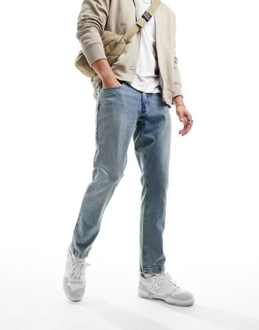 Asos frayed hem jeans discount