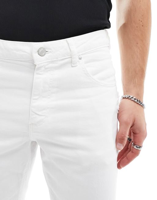 Asos white hotsell jeans mens