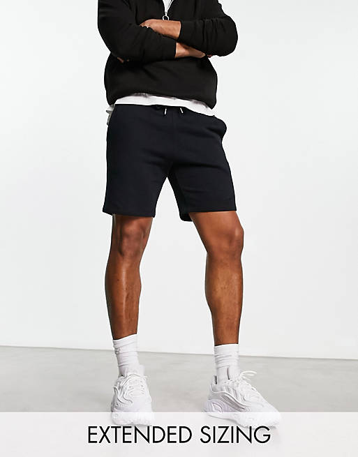 black jersey shorts design
