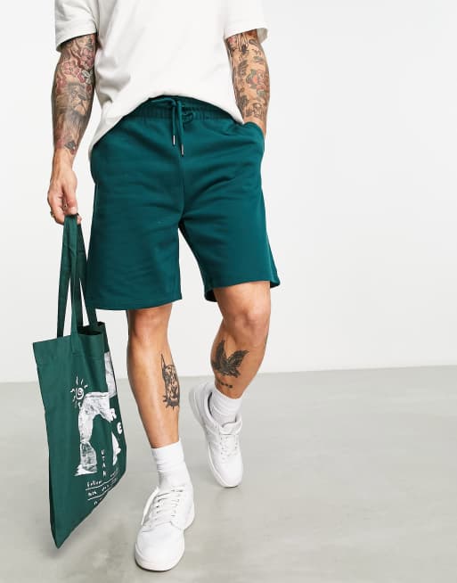 Forest green sales shorts mens