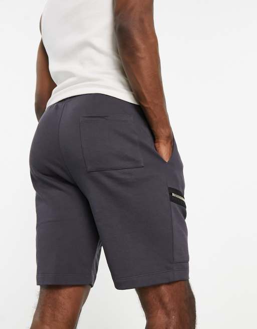 Slim fit hot sale fleece shorts