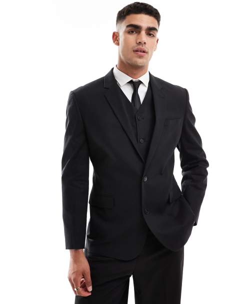 Mens all outlet black formal outfit