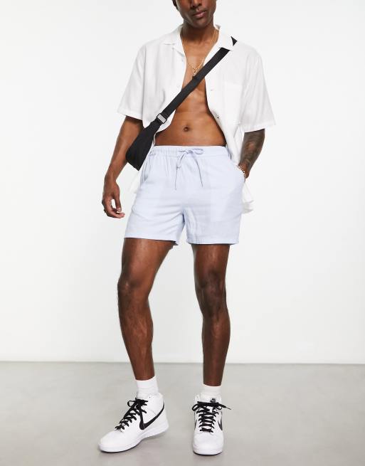 Linen hotsell shorts asos