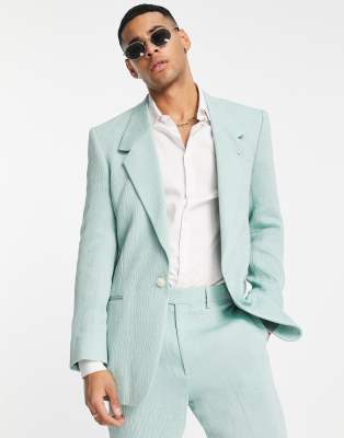 Mint green store jacket mens