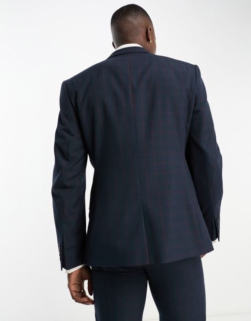 Slim Fit Wool-Rich Mix and Match Suit Jacket