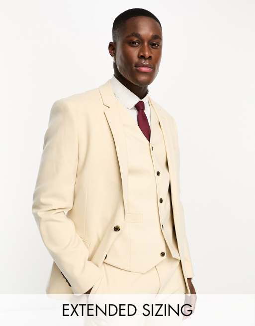 Cream colored hotsell suit jacket