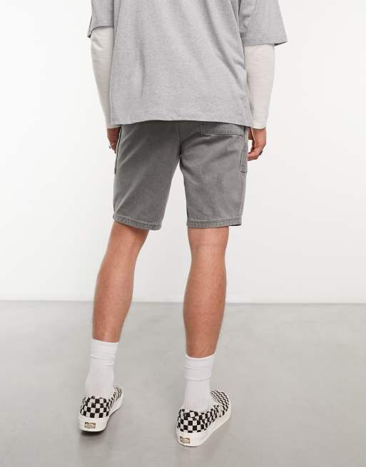 Asos mens hot sale grey shorts