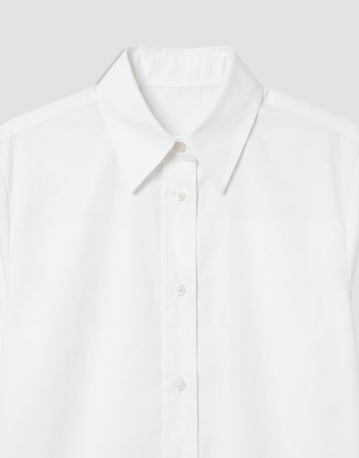 ASOS DESIGN slim shirt in white, 9 of 10