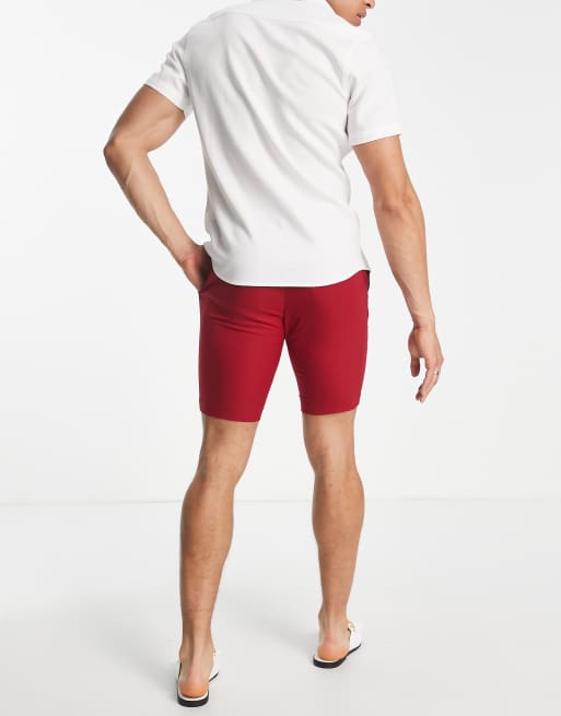 Asos on sale red shorts