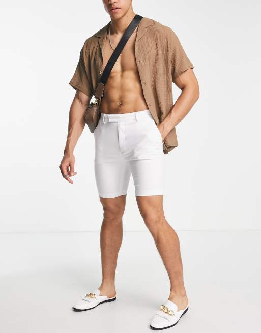 White store smart shorts