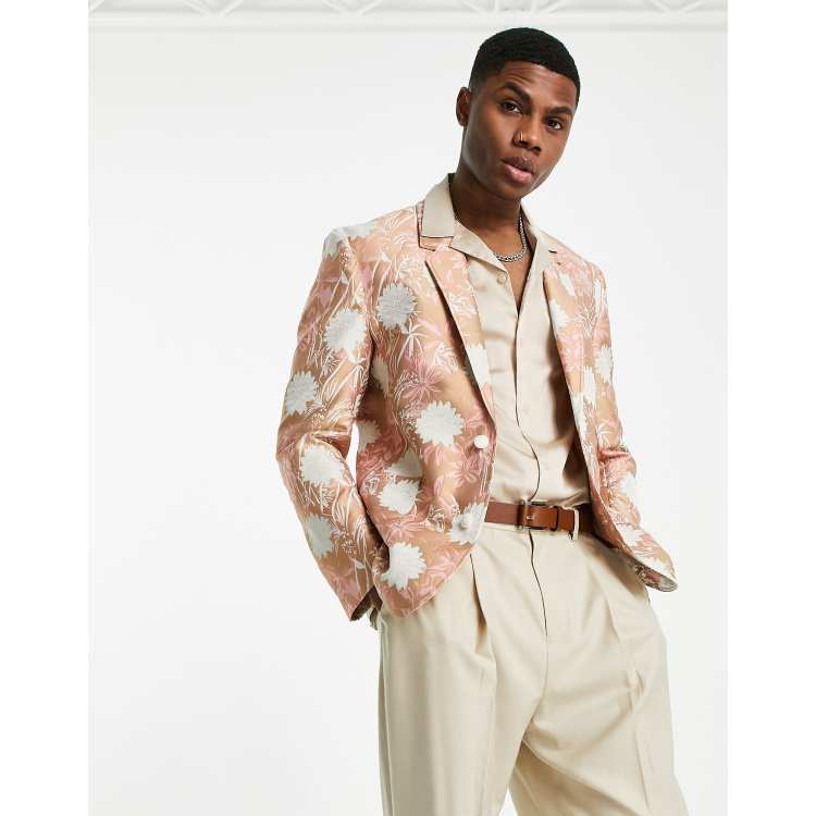 Asos mens clearance floral blazer