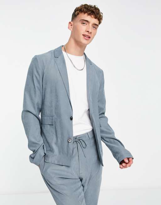 Suede suits for on sale men