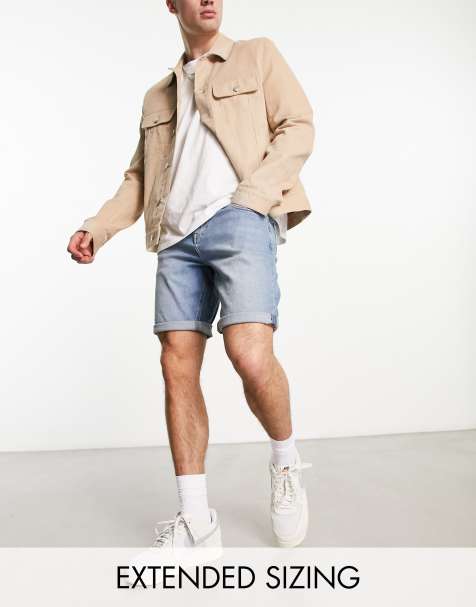 Mens denim hotsell shorts asos