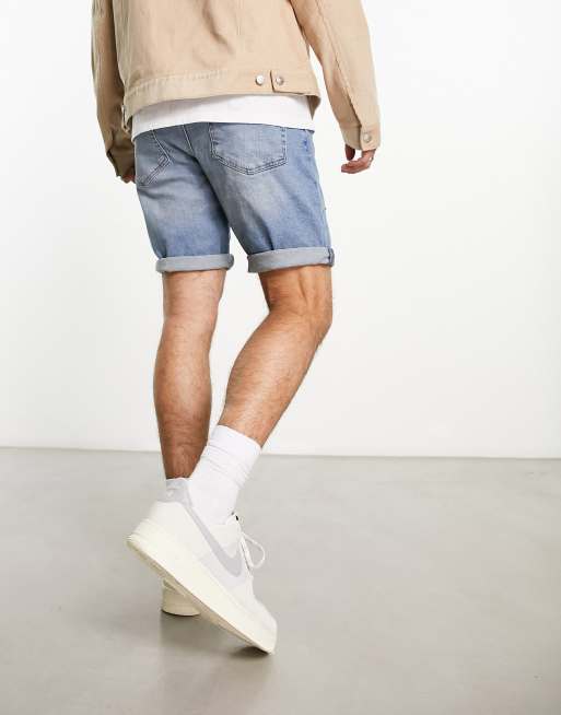 Mens denim 2025 shorts asos