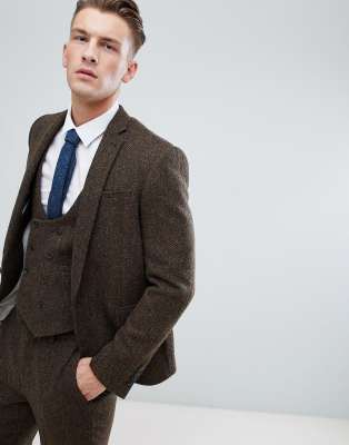 asos harris tweed jacket