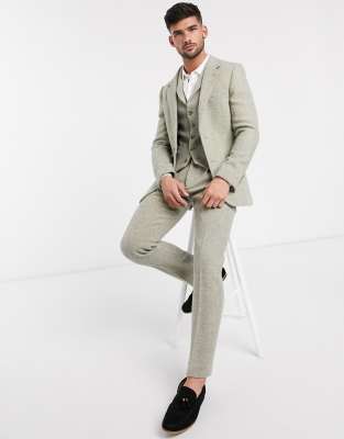 asos tweed suit