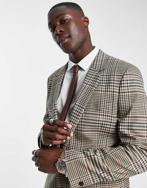 Asos houndstooth blazer store