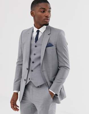 Asos on sale grey suit