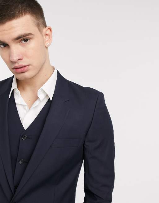 Asos on sale navy suit