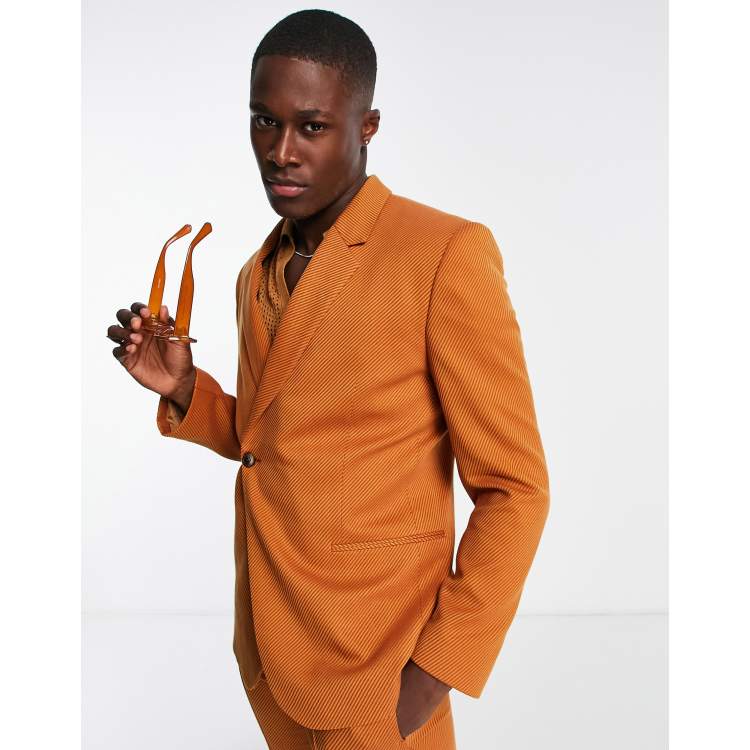 Orange Suit Coat | escapeauthority.com