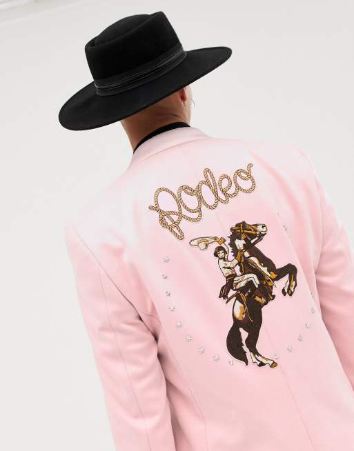 Pink shop cowboy jacket