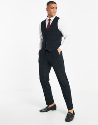 tartan tuxedo pants