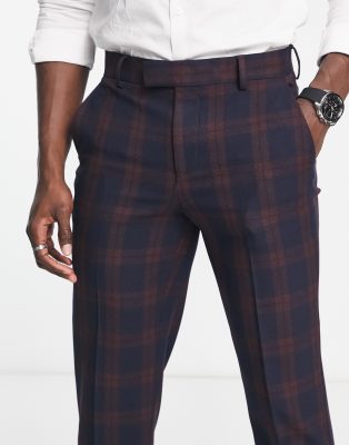 asos tartan suit