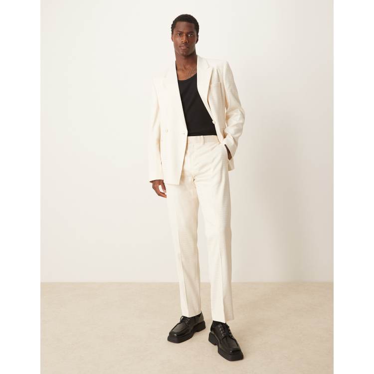 【MODERNIF】Solve Cream Semi-Wide Pants MODERNIF】Solve Cream Semi-Wide Pants (modernif/デニム