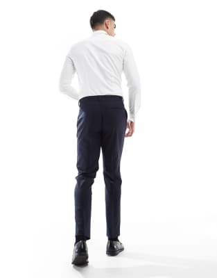 Asos Design Slim Suit Pants In Black