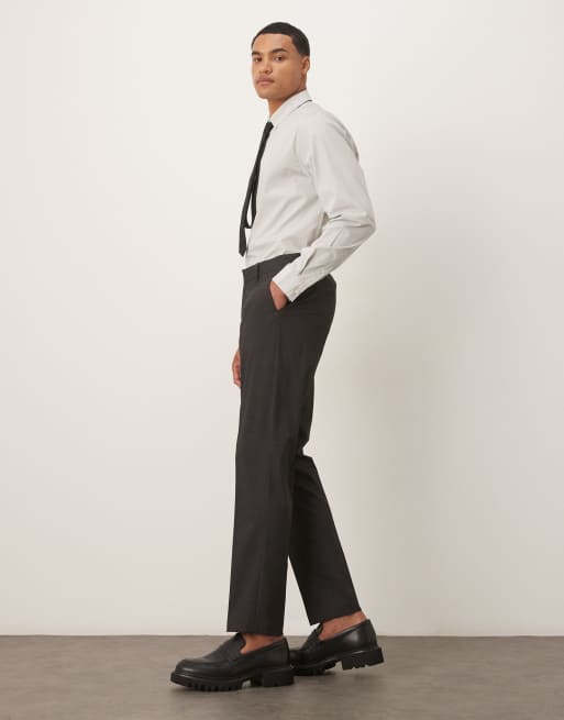 ASOS DESIGN slim suit pants in gray, 3 of 5