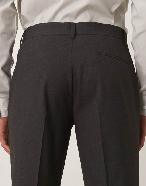 ASOS DESIGN slim suit pants in gray, 5 of 5