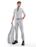 [ASOS DESIGN] ASOS DESIGN slim suit pants in grey W34 L30 Mid grey