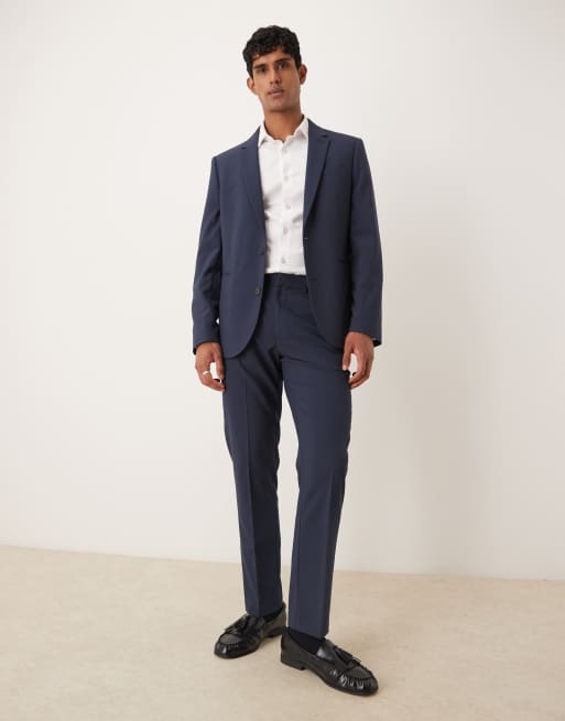 ASOS DESIGN slim suit pants in navy, 2 of 5