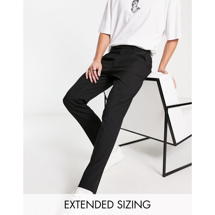 ASOS DESIGN slim suit trouser in black | ASOS