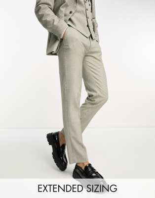 Olive slim clearance fit suit