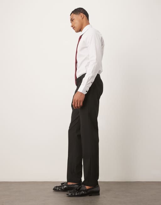 ASOS DESIGN slim suit trousers in black, 3 of 5