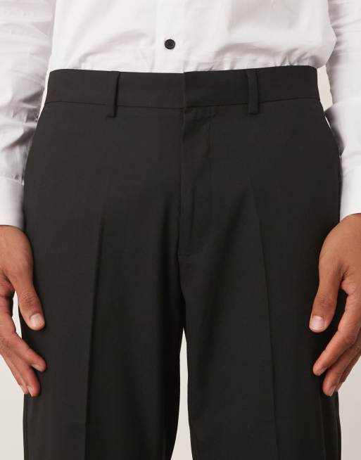 ASOS DESIGN slim suit trousers in black, 4 of 5