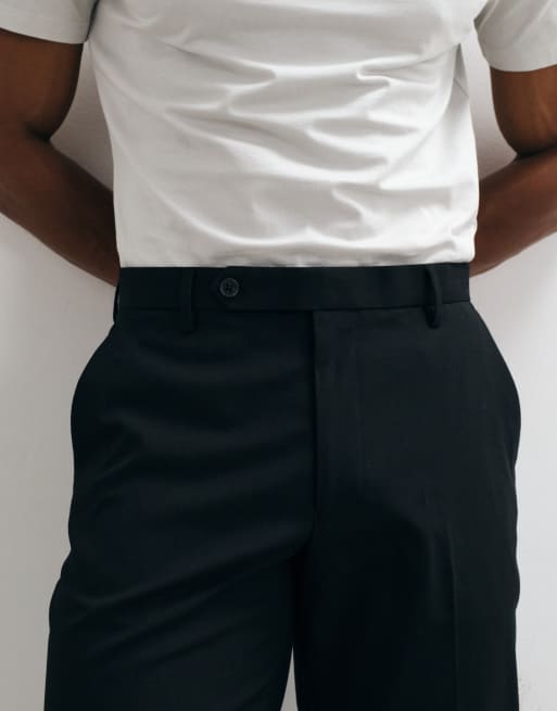 ASOS DESIGN slim suit trousers in black, 5 of 5