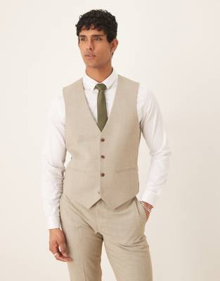 Asos Design Slim Suit Vest