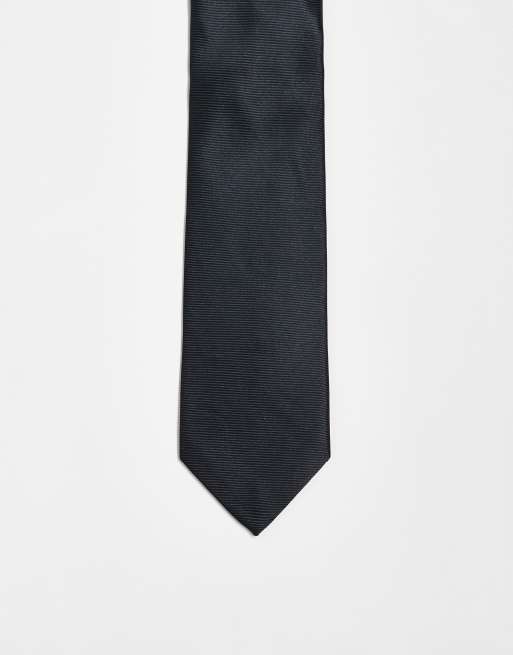 ASOS DESIGN slim tie in black | ASOS