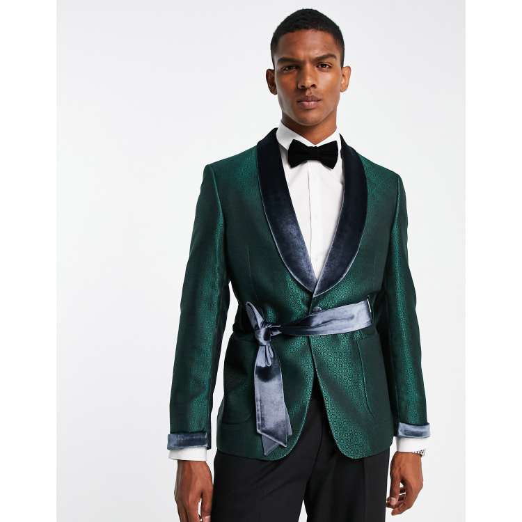 Dark hot sale teal tuxedo