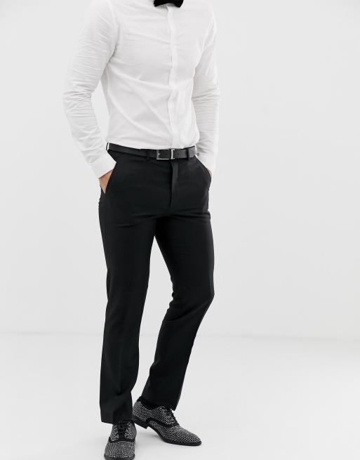 slim suit pants