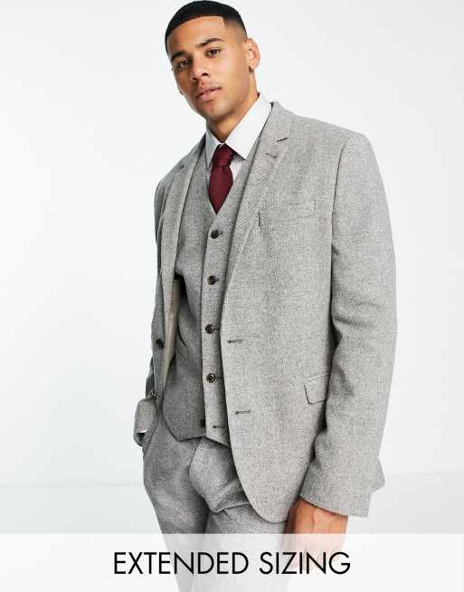 Asos mens hot sale grey suit