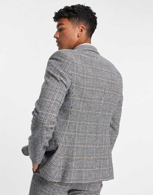 ASOS DESIGN houndstooth blazer