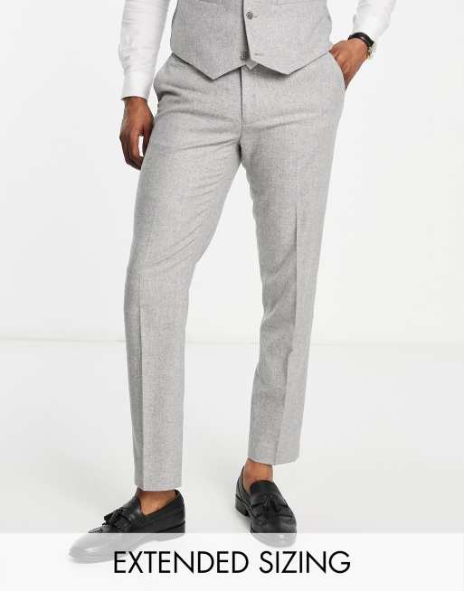 Mens flannel suit trousers hot sale