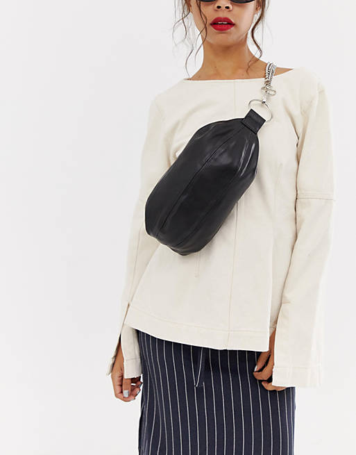 ASOS DESIGN sling bag with chain detail | ASOS