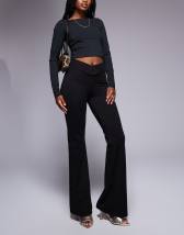 【adidas】Originals jersey flares with diamante detail adidas Originals jersey flares with diamante detail | ASOS