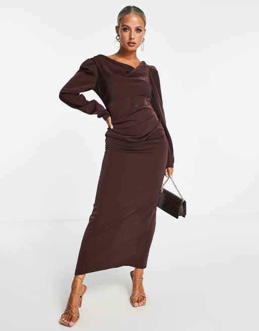 Asos best sale slinky dress