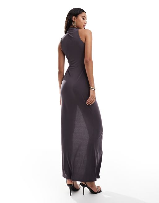 Asos slinky maxi dress best sale